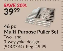 Princess Auto 46 pc Multi-Purpose Puller Set offer