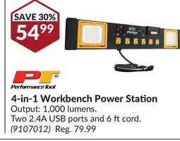 Princess Auto 4-in-1 Workbench Power offer