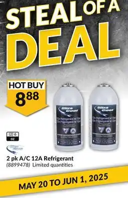Princess Auto 12A Refrigerant offer
