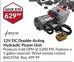 Princess Auto 12V DC Double-Acting Hydraulic Power Unit offer