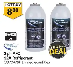 Princess Auto 2 pk A/C 12A Refrigerant offer
