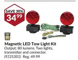 Princess Auto Magnetic LED Tow Light Kit offer