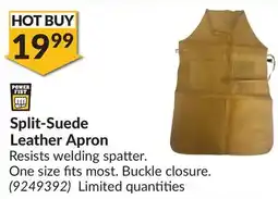 Princess Auto Power Fist Split-Suede Leather offer