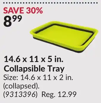 Princess Auto 14.6 x 11 x 5 in. Collapsible Tray offer