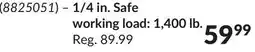 Princess Auto 150 ft Galvanized Steel Cables offer