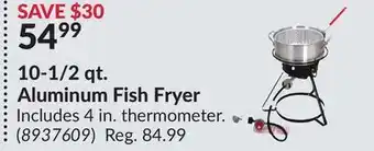 Princess Auto 10-1/2 qt. Aluminum Fish Fryer offer