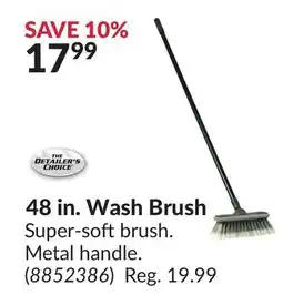 Princess Auto 48 in Wash Brush offer