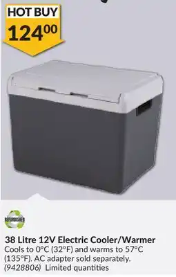 Princess Auto 38 Litre 12V Electric Cooler/Warmer offer