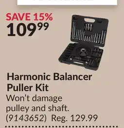 Princess Auto Harmonic Balancer Puller Kit offer