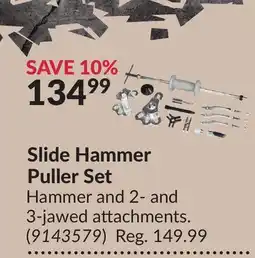 Princess Auto Slide Hammer Puller Set offer