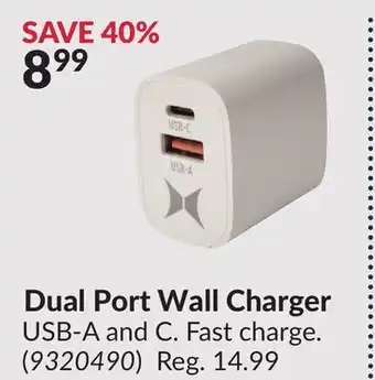 Princess Auto Dual Port Wall Charger offer