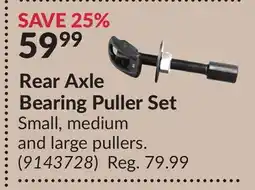 Princess Auto Rear Axle Bearing Puller Set offer