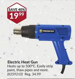 Princess Auto Electric Heat Gun offer