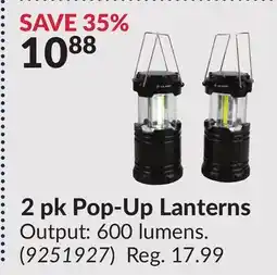 Princess Auto 2 pk Pop-Up Lanterns offer