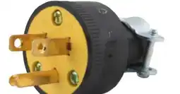 Princess Auto Male Plug 15A 125V Rubber Plugs/Connectors offer