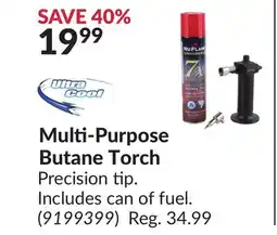 Princess Auto Multi-Purpose Butane Torch offer