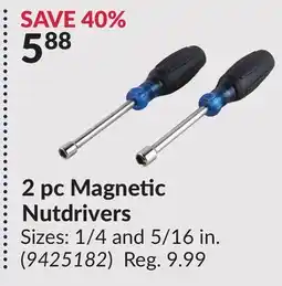 Princess Auto 2 pc Magnetic Nutdrivers offer