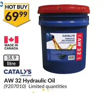 Princess Auto AW 32 Hydraulic Oil offer