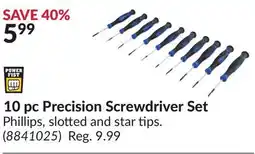 Princess Auto 10 pc Precision Screwdriver Set offer