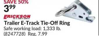 Princess Auto Erickson Trailer E-Track Tie-OffRing offer