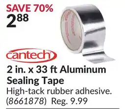 Princess Auto 2 in. x 33 ft Aluminum Sealing Tape offer