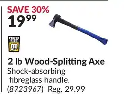 Princess Auto Power Fist 2 lb Wood-Splitting Axe offer