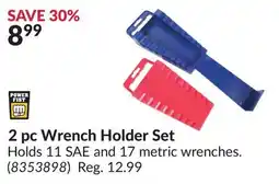 Princess Auto 2 pc Wrench Holder Set offer