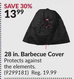 Princess Auto 28 in. Barbecue Cover offer