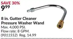 Princess Auto 8 in. Gutter Cleaner Washer offer