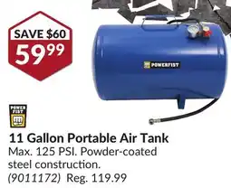 Princess Auto 11 Gallon Portable Air Tank offer