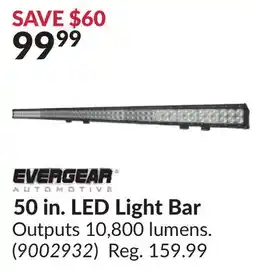 Princess Auto 50 in. LED Light Bar offer