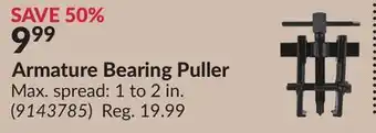 Princess Auto Armature Bearing Puller offer