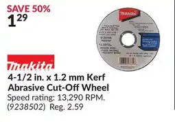 Princess Auto 4-1/2 in. x 1.2 mm Kerf offer