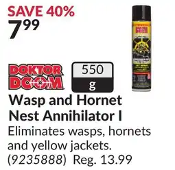Princess Auto Wasp and Hornet Nest Annihilator offer
