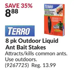Princess Auto 8 pk Outdoor Liquid Ant Bait Stakes offer