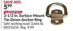 Princess Auto 2-1/2 in. Surface-Mount Tie-Down Anchor Ring offer