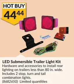Princess Auto LED Submersible Trailer Light Kit offer