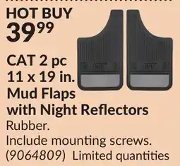 Princess Auto CAT 2 pc 11 x 19 in. Mud offer