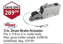 Princess Auto Rockwell 3 in. Drum Brake Actuator offer