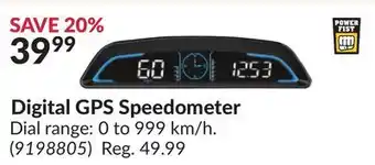 Princess Auto Digital GPS Speedometer offer