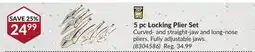 Princess Auto Power Fist 5 pc Locking Plier Set offer