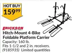 Princess Auto Erickson Hitch-Mount 4-Bike Foldable Platform offer