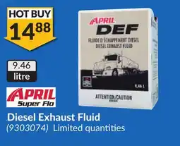 Princess Auto Diesel Exhaust Fluid offer