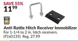 Princess Auto Anti-Rattle Hitch Receiver offer