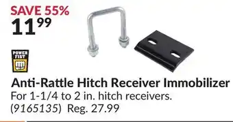Princess Auto Anti-Rattle Hitch Receiver offer