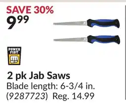 Princess Auto 2 pk Jab Saws offer