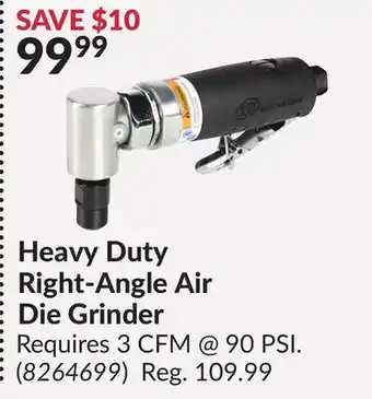 Princess Auto Heavy Duty Right-Angle Air Die Grinder offer