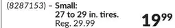 Princess Auto Small : 27 to 29 in. Tires offer
