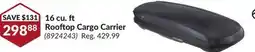 Princess Auto 16 cu. ft Rooftop Cargo Carrier offer