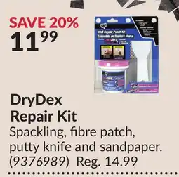 Princess Auto DryDex Repair Kit offer
